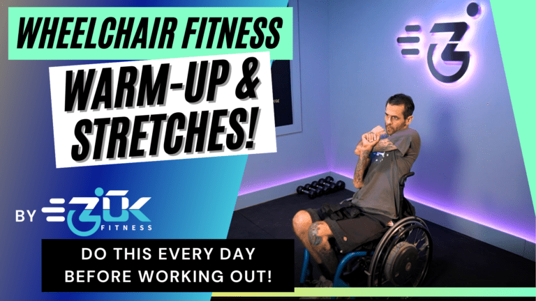 Everyday Shoulder Warm-Up & Stretching Routine for Wheelchair Users (or anybody)