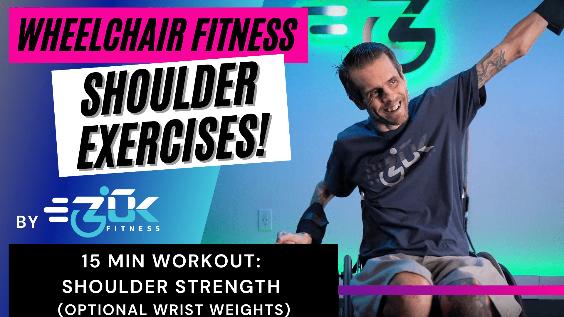 Thumbnail for wheelchair work out shoulder exercises