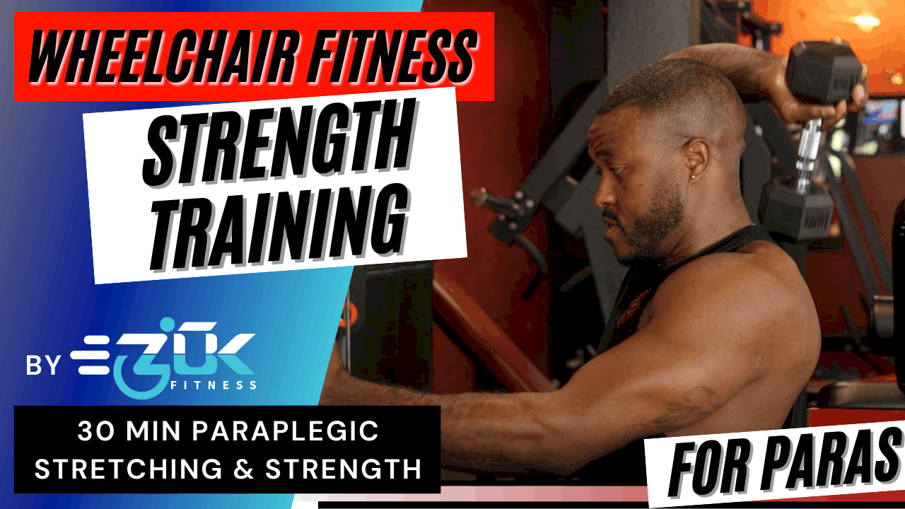 Thumbnail for para strength training video