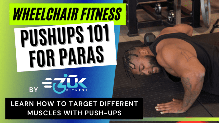 Take your Push-Up Game to the Next Level! (Push-ups 101 taught by a Paraplegic)