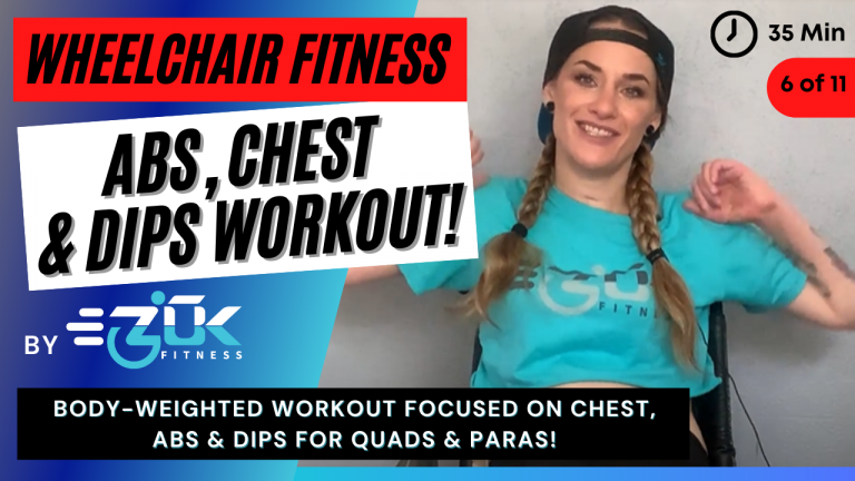 Abs, Chest, and Dips with Racheal!